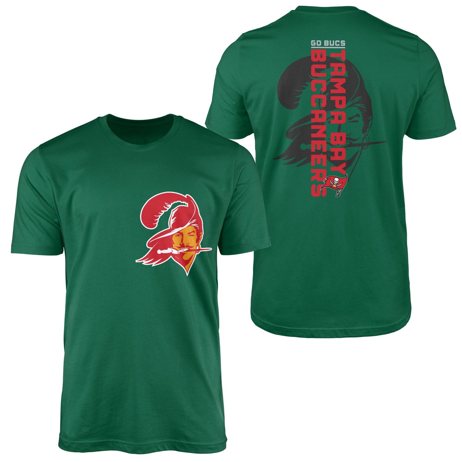 Tampa Bay Buccaneers GO BUCS SE Edition Tişört S - Nefti Yeşili