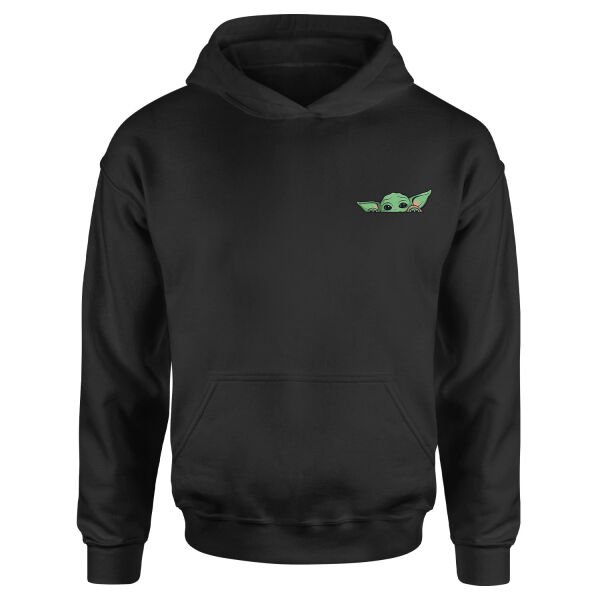 Baby Yoda Hoodie XL - Siyah