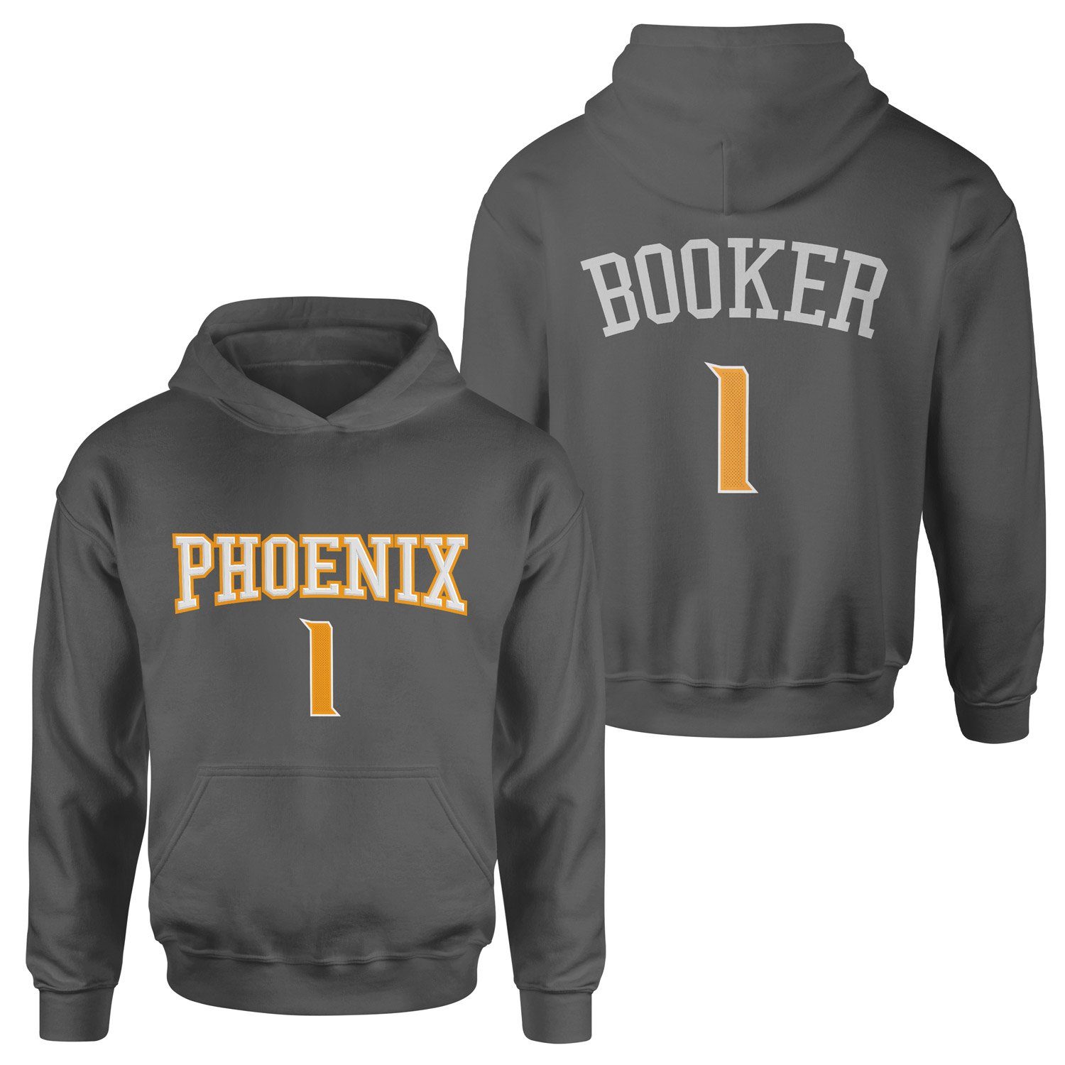 Devin Booker Phoenix Forma Hoodie M - Füme