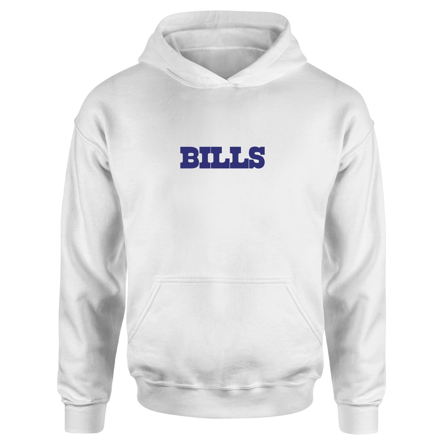 BUF BILLS Iconic Hoodie S - Beyaz