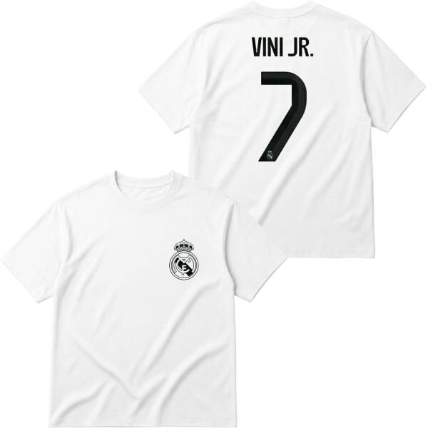 Vinícius Júnior RM BL Forma Oversize Tişört