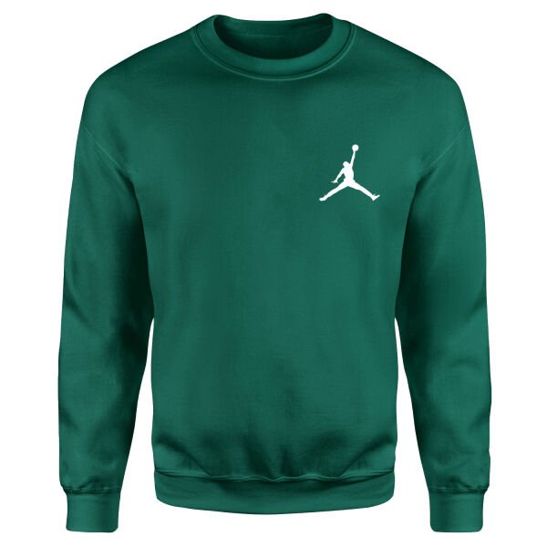 Air Jordan Sweatshirt S - Nefti Yeşili