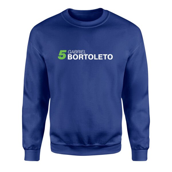Gabriel Bortoleto 5 Sweatshirt XL - İndigo Mavisi