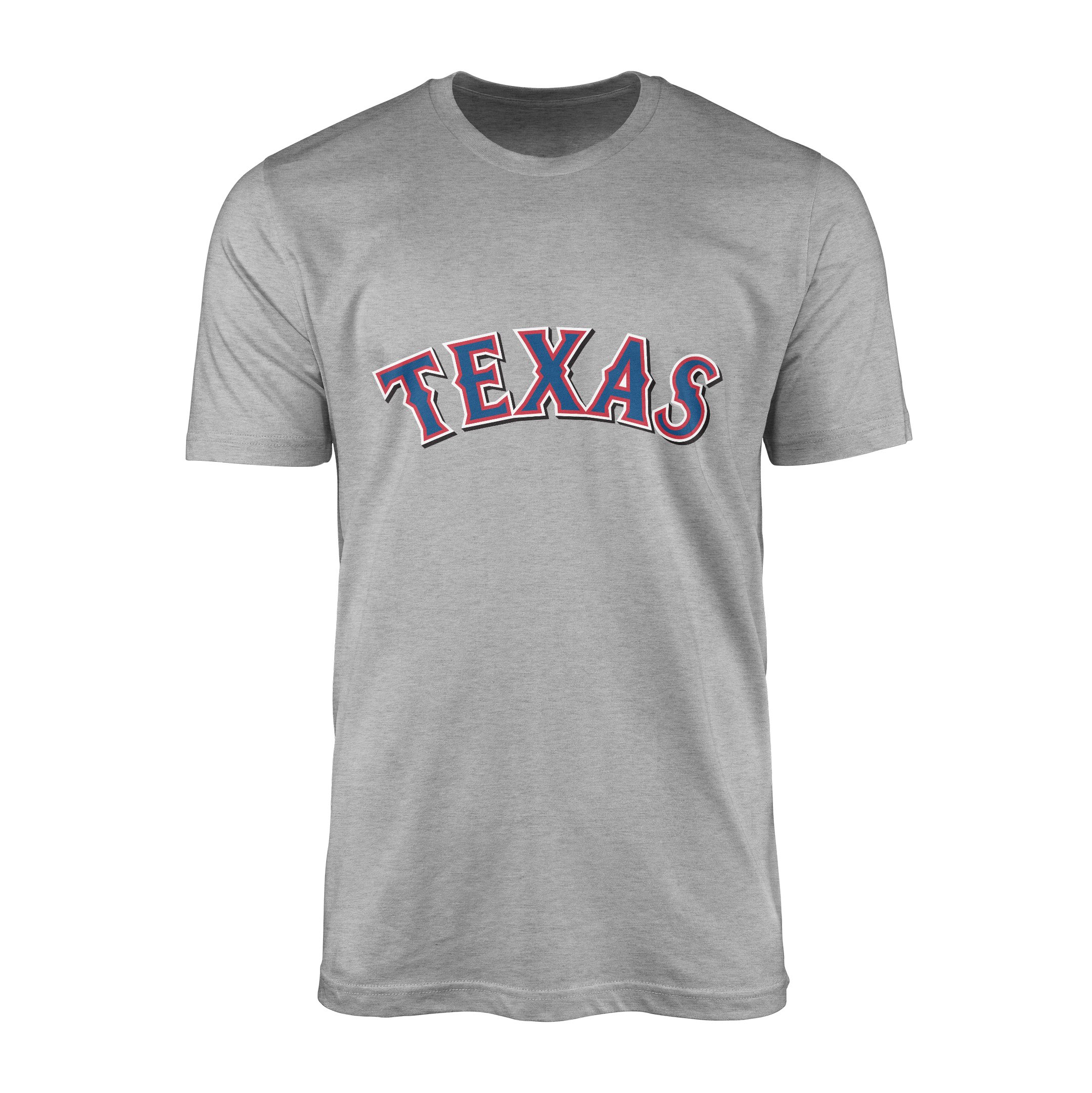 Texas Rangers Arch Tişört M - Gri