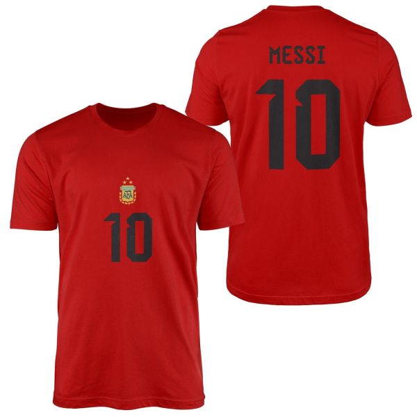 Lionel Messi Forma Tişört S - Kırmızı