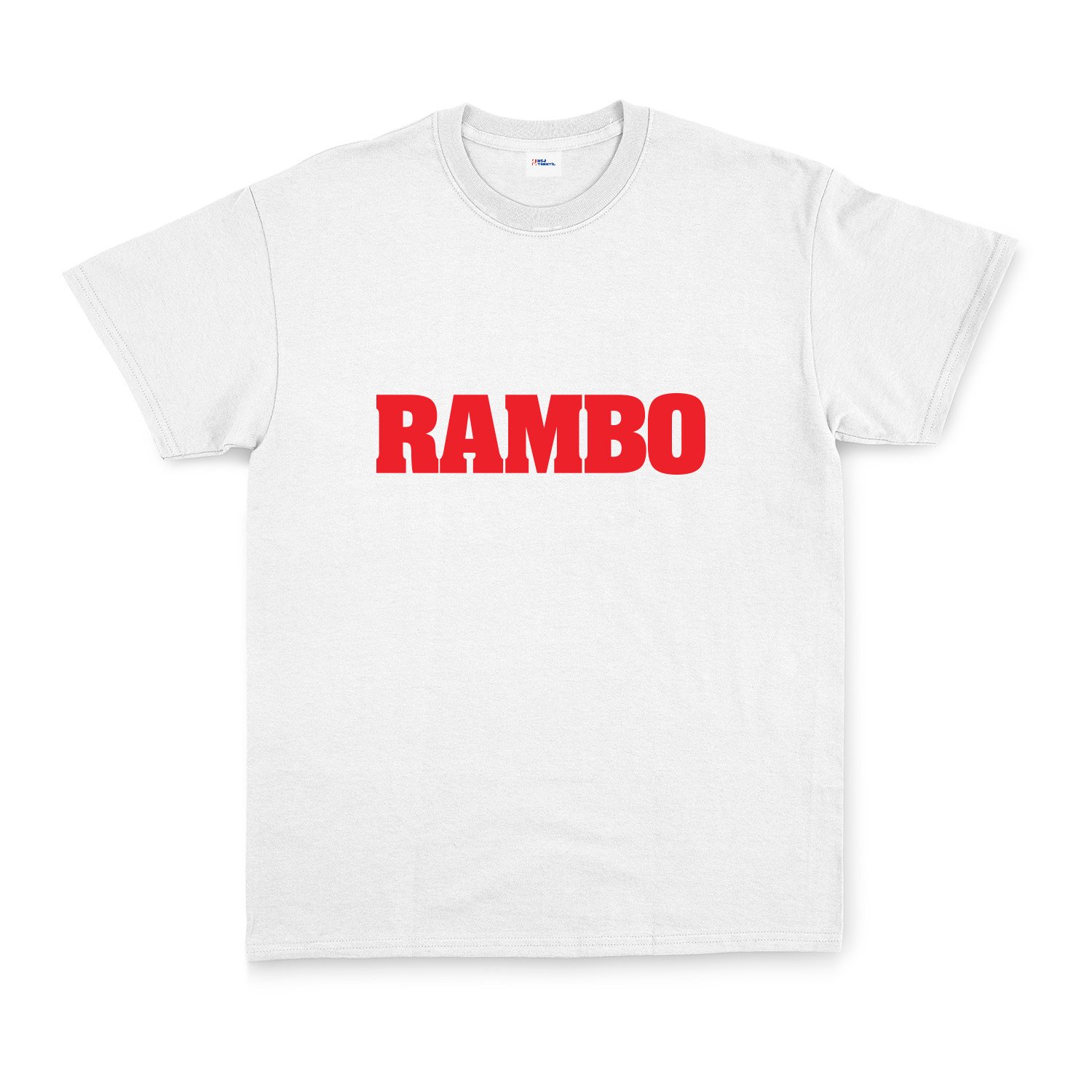 RAMBO Tişört L - Beyaz