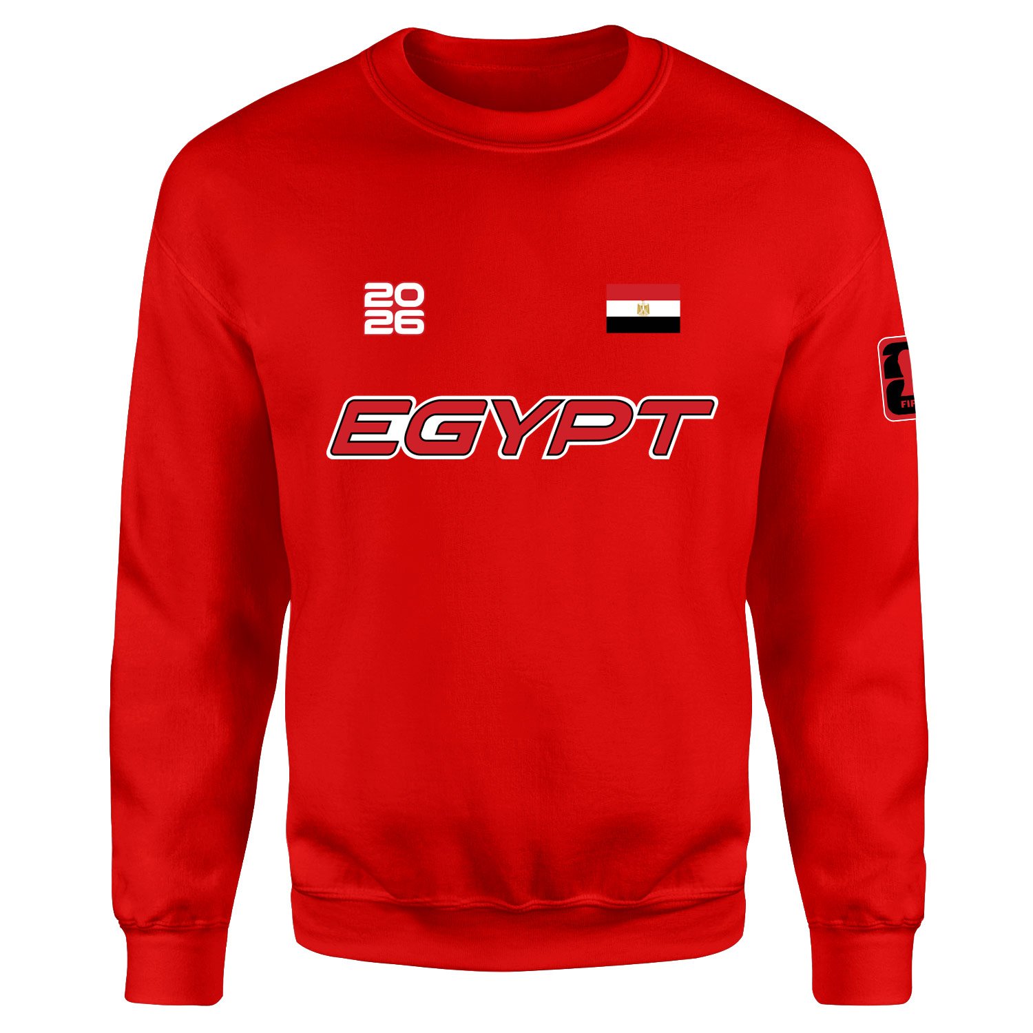 Mısır 2026 Sweatshirt S - Kırmızı
