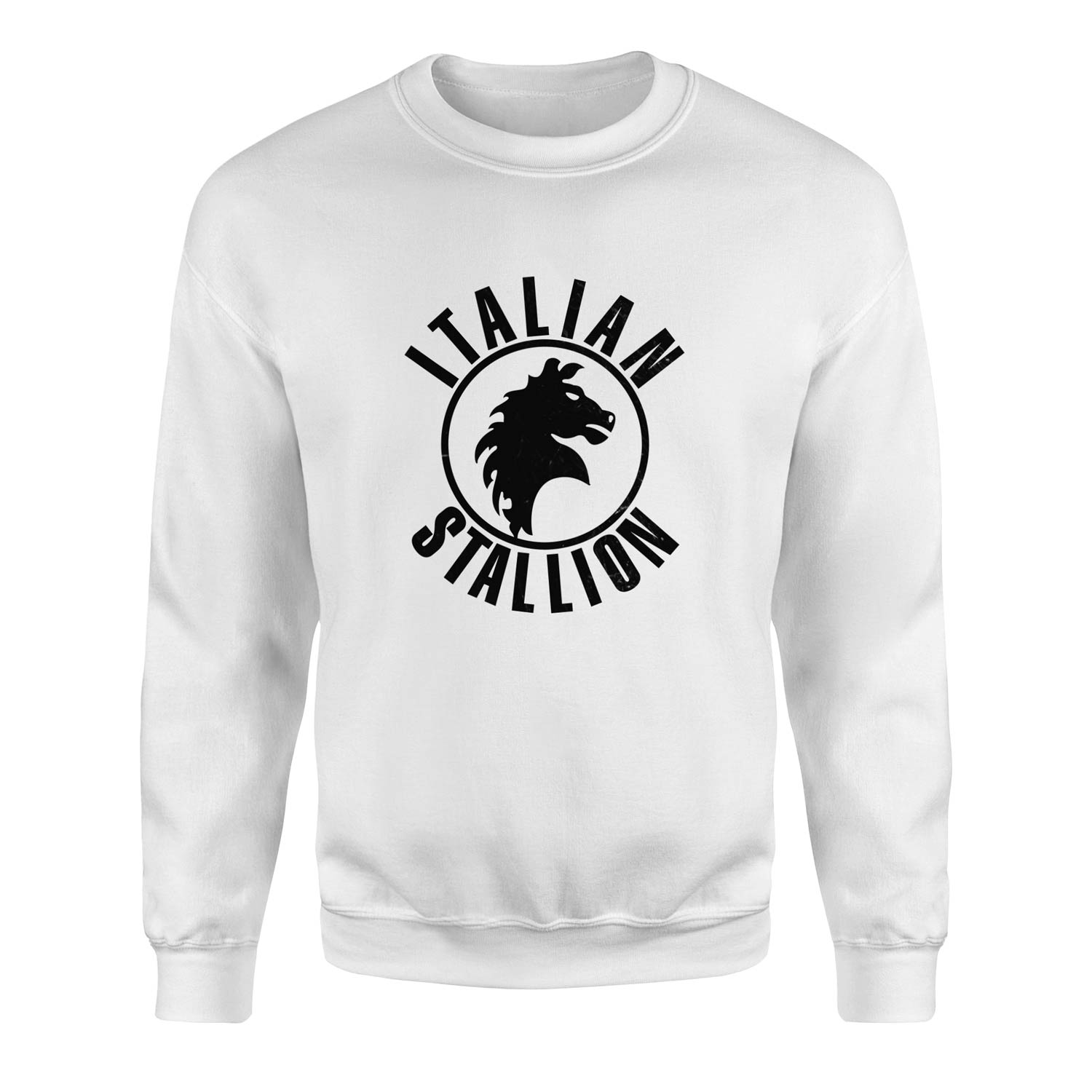 Italian Stallion Sweatshirt M - Beyaz