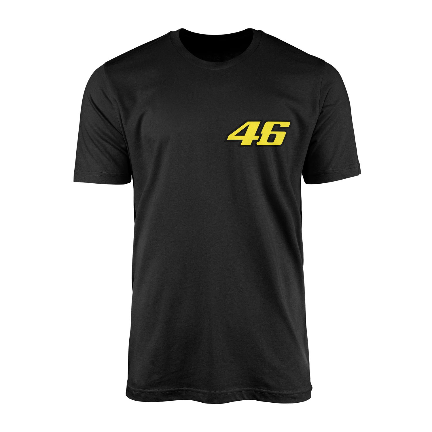 Rossi 46 Yellow Power Tişört XXL - Siyah