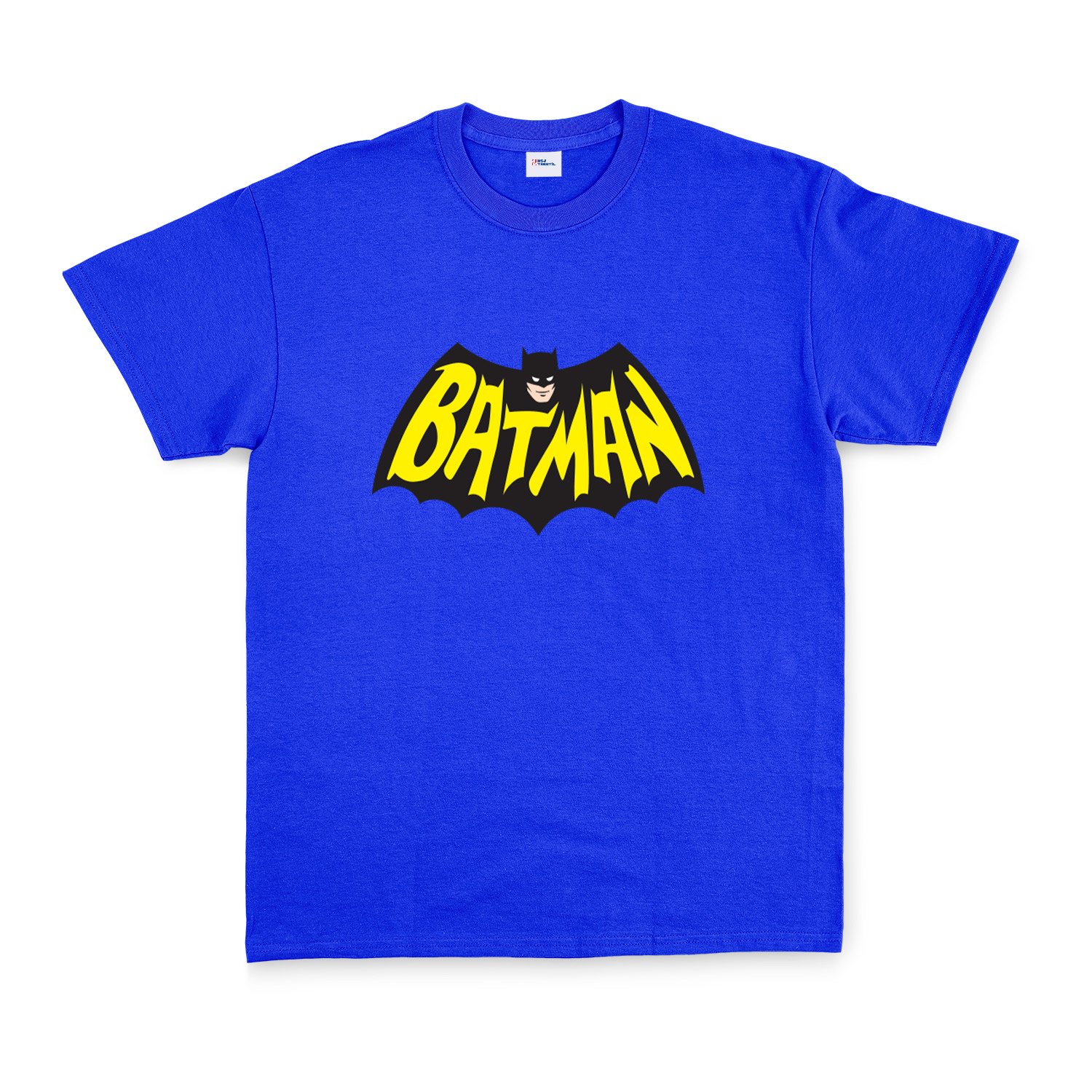 Batman Tişört XL - Mavi