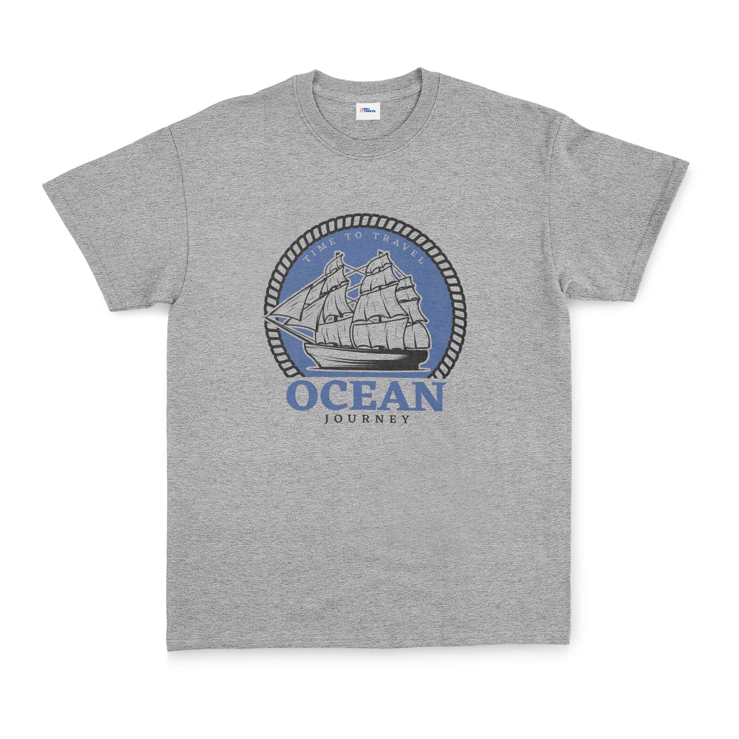 Ocean Journey Denizci Tişört XL - Gri
