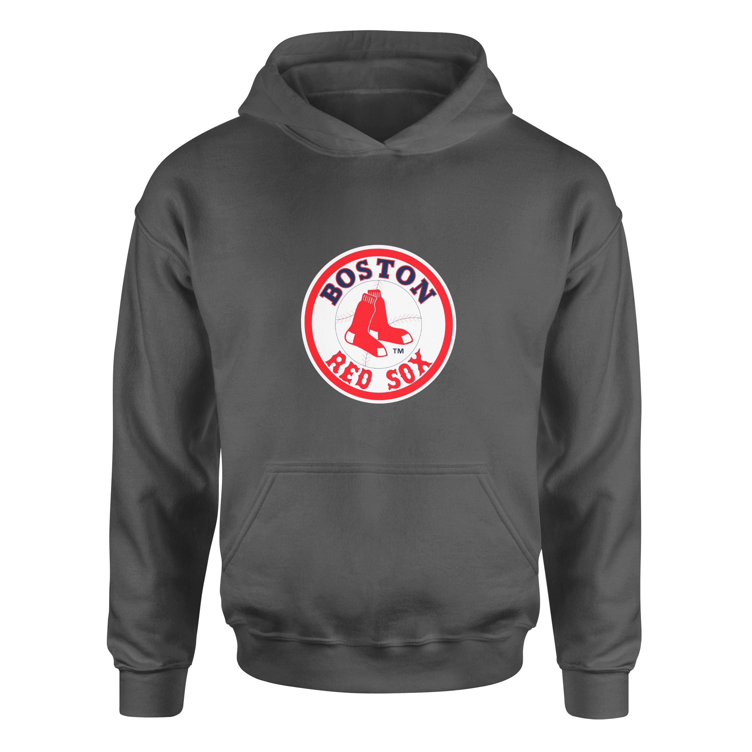 Boston RED SOX Baseball Hoodie M - Füme