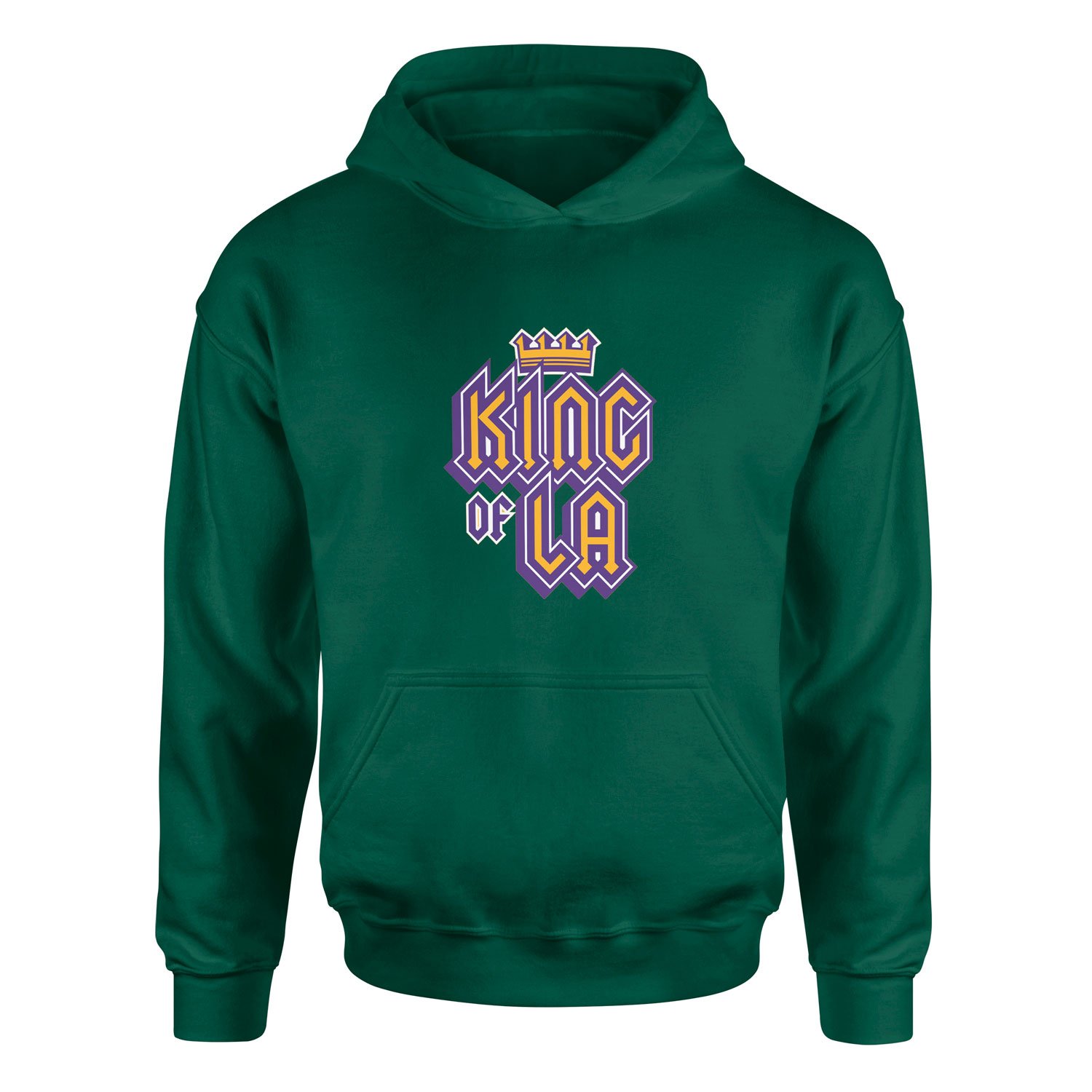 King of LA Hoodie L - Nefti Yeşili