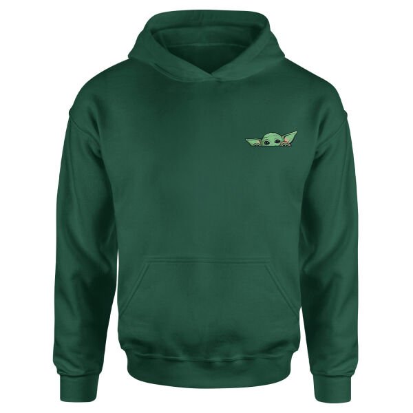 Baby Yoda Hoodie S - Nefti Yeşili