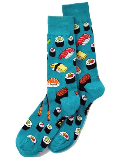 Sushi Desenli Spor Çorap