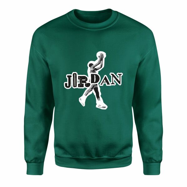 Jordan Dunks Sweatshirt M - Nefti Yeşili