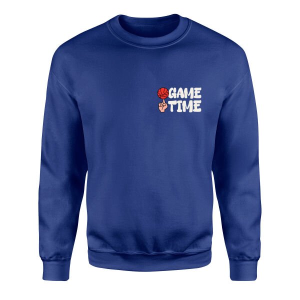 Game Time Sweatshirt M - İndigo Mavisi