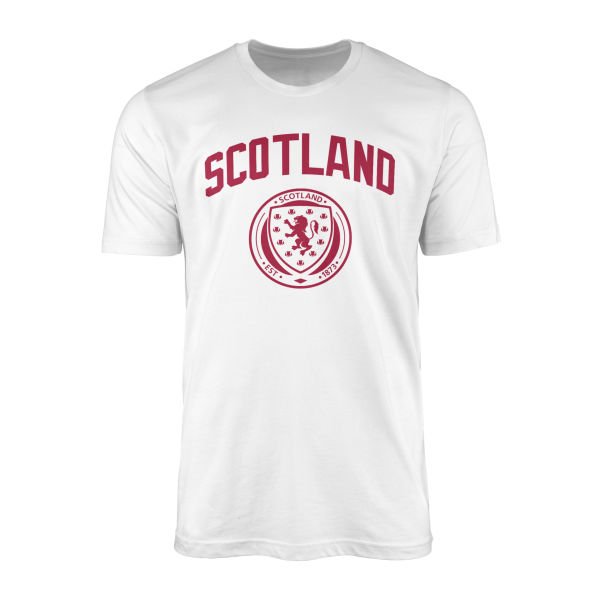 Scotland Euro'24 R Tişört S - Beyaz