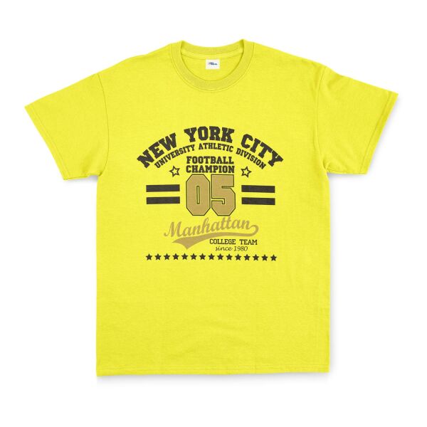 NYC UAD Champion Tişört XL - Sarı