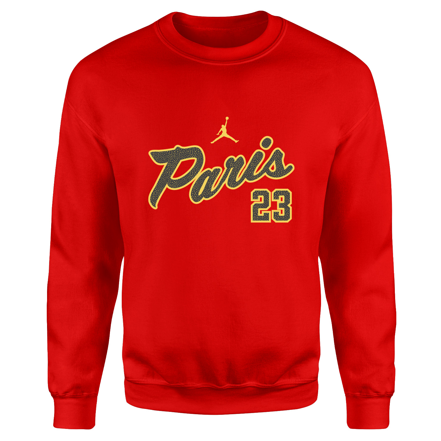Paris 23 Jordan Sweatshirt XXL - Kırmızı