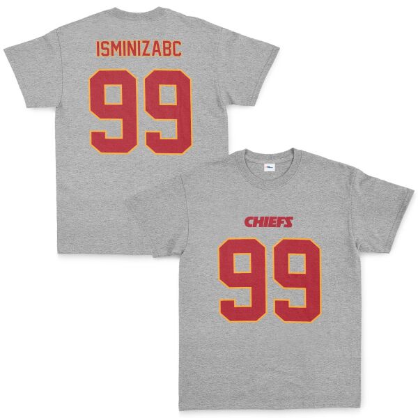 Kansas City Chiefs Özelleştirilebilir Forma Tişört