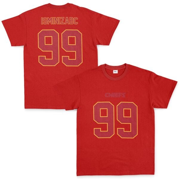 Kansas City Chiefs Özelleştirilebilir Forma Tişört