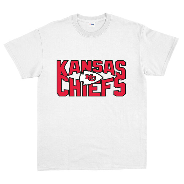 Kansas City Chiefs SQ Tişört XL - Beyaz