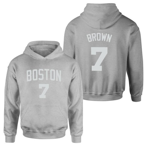 Jaylen Brown 24/25 Forma Hoodie XL - Gri