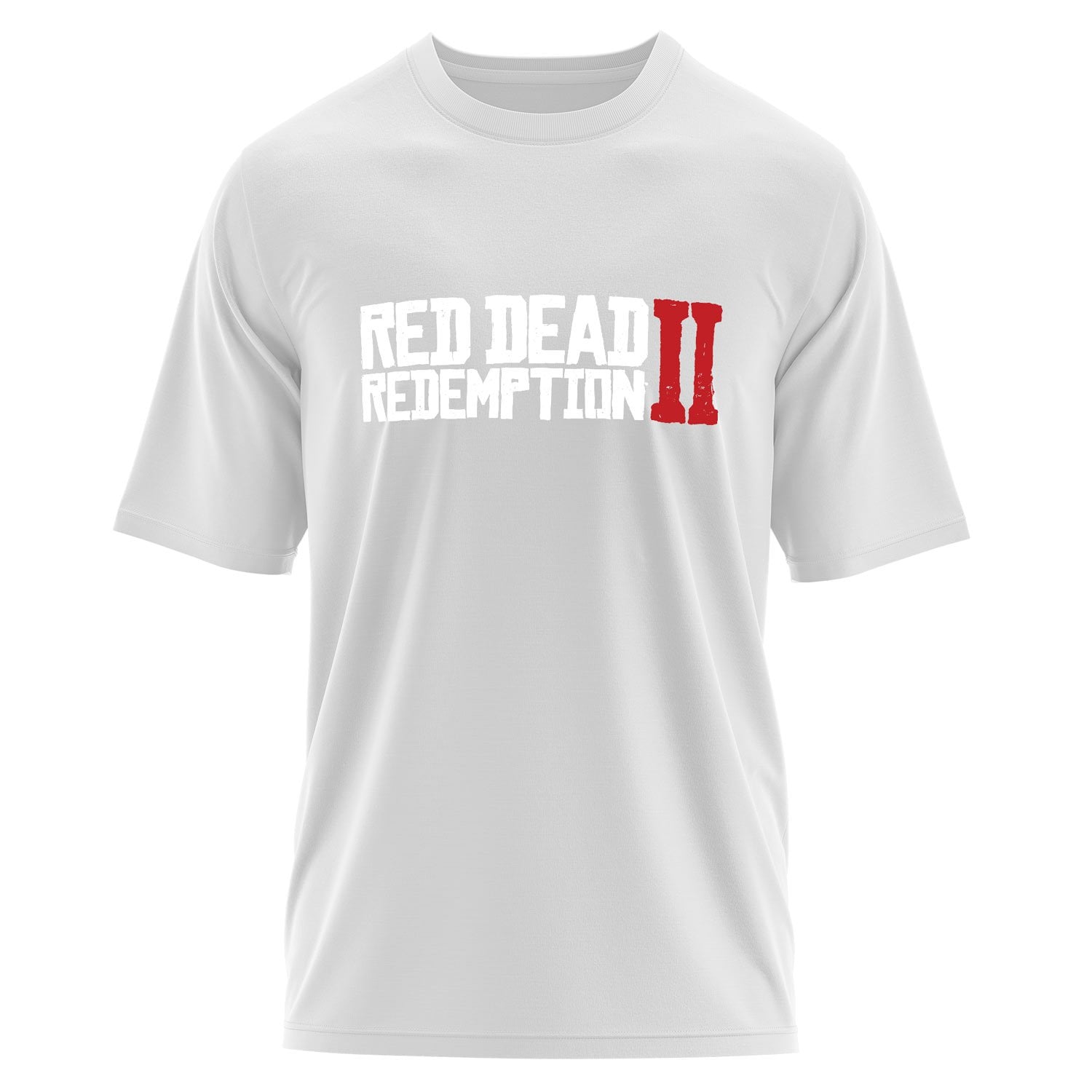 Red Dead Redemption II Oversize Tişört L - Beyaz