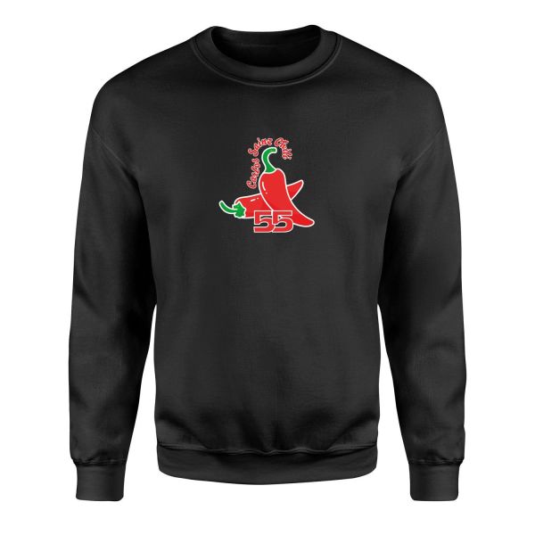 Carlos “Chili” Sainz Illustration Sweatshirt XXL - Siyah