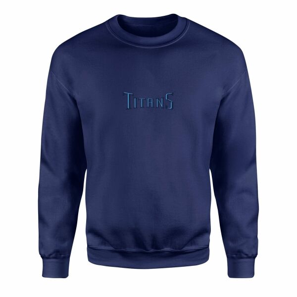 TN TITANS Iconic Sweatshirt S - İndigo Mavisi
