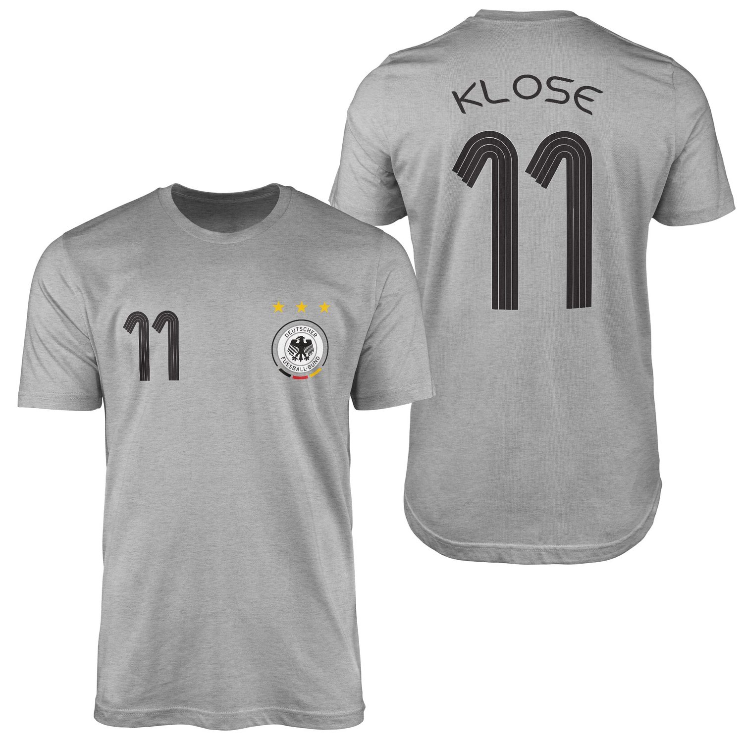 Miroslav Klose Retro Forma Tişört XL - Gri