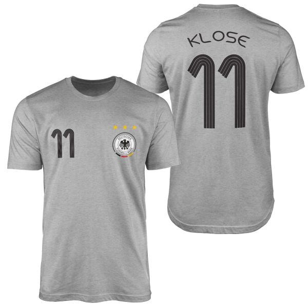 Miroslav Klose Retro Forma Tişört XL - Gri