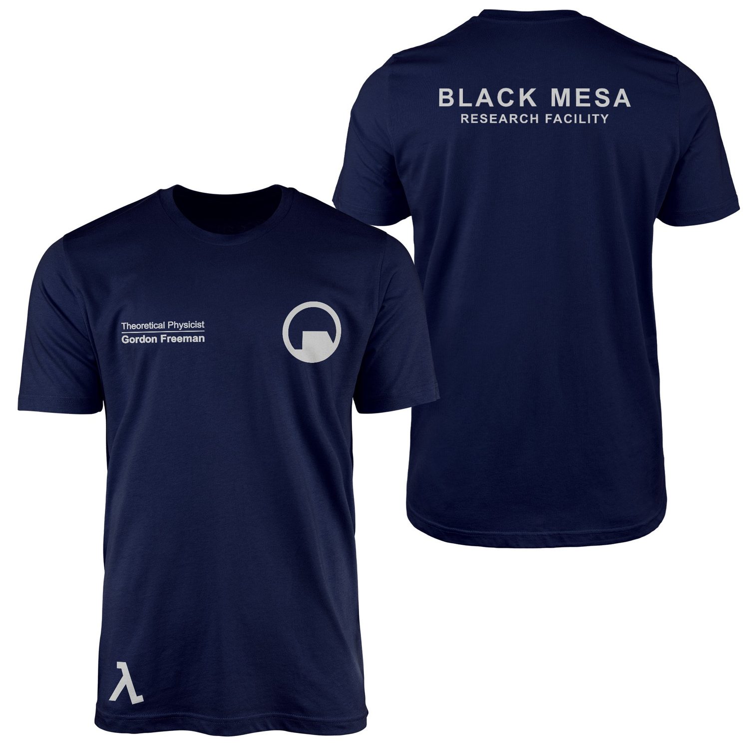 Gordon Freeman, Black Mesa Tişört XXL - İndigo Mavisi
