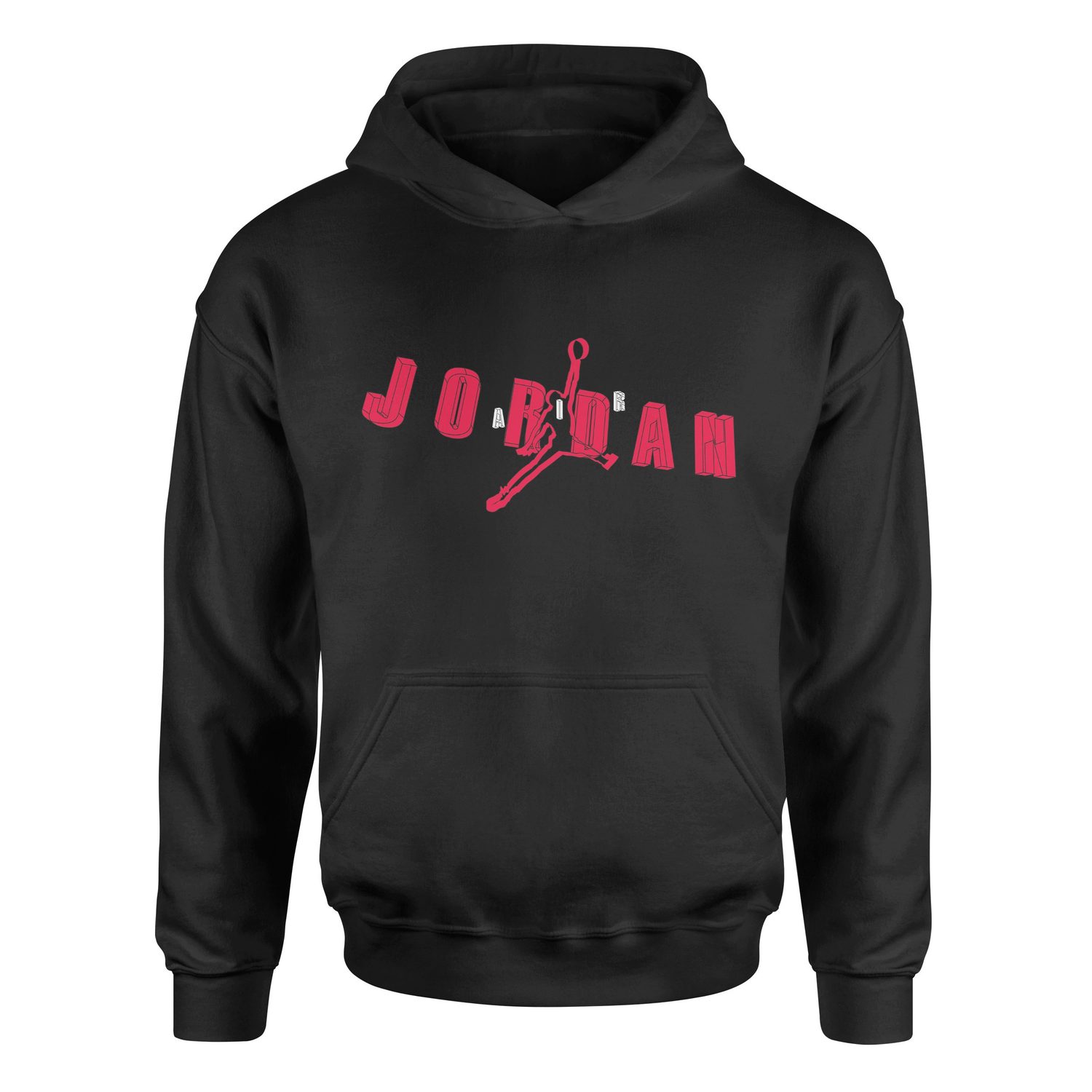 Air Jordan Wireframe Hoodie L - Siyah