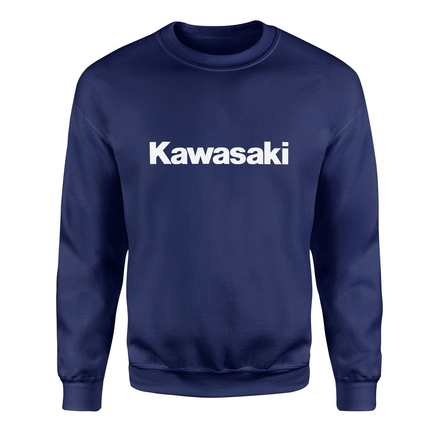 Kawasaki Sweatshirt XXL - İndigo Mavisi
