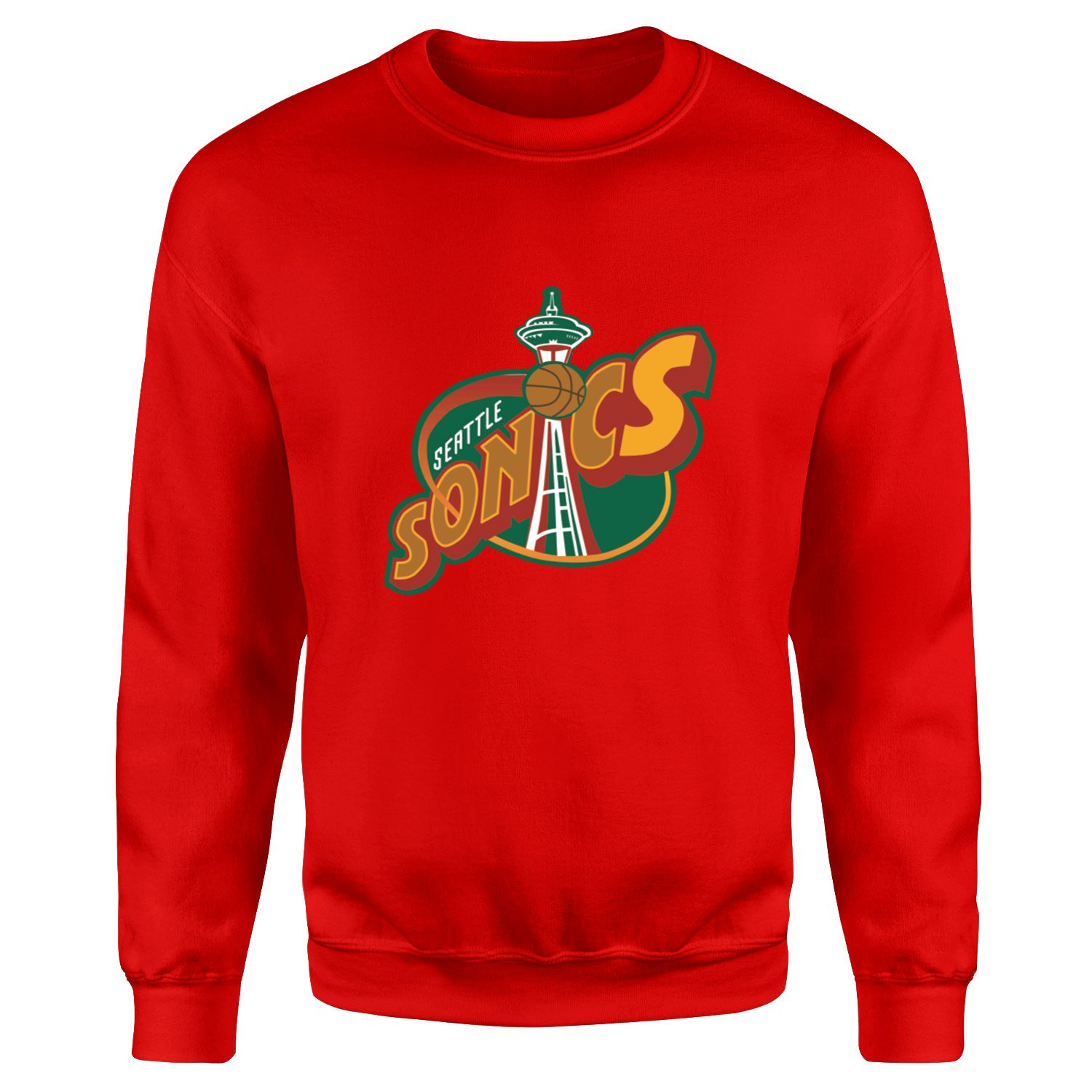 Supersonics Sweatshirt XXL - Kırmızı