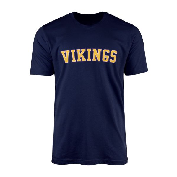 The VIKINGS Tişört XL - İndigo Mavisi