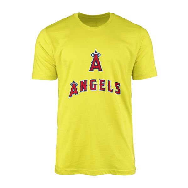 LA Angels Tişört L - Sarı