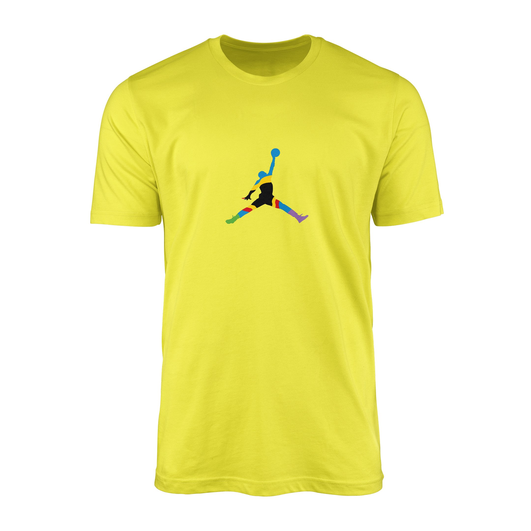 Air Jordan Colorful Tişört XXL - Sarı