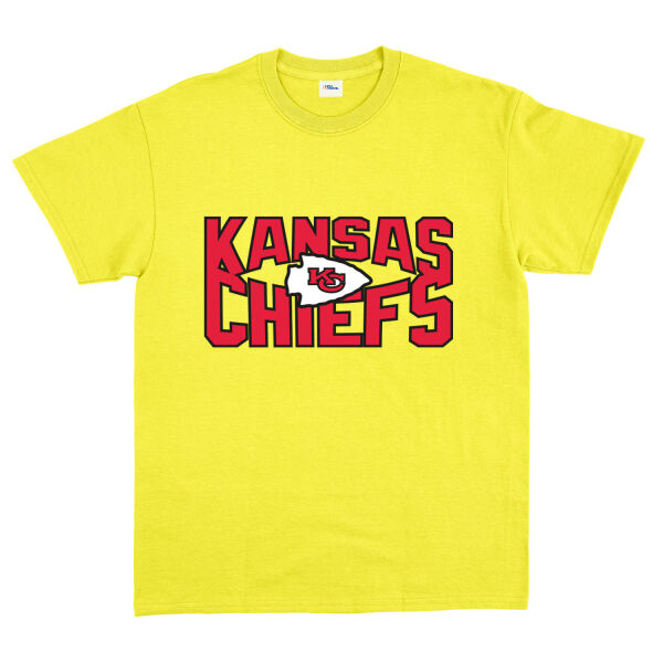 Kansas City Chiefs SQ Tişört M - Sarı