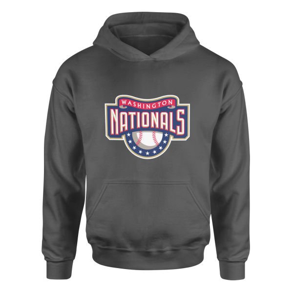 Washington NATIONALS Retro Hoodie S - Füme