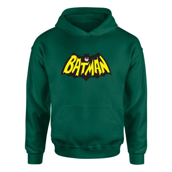 Batman Hoodie XL - Nefti Yeşili