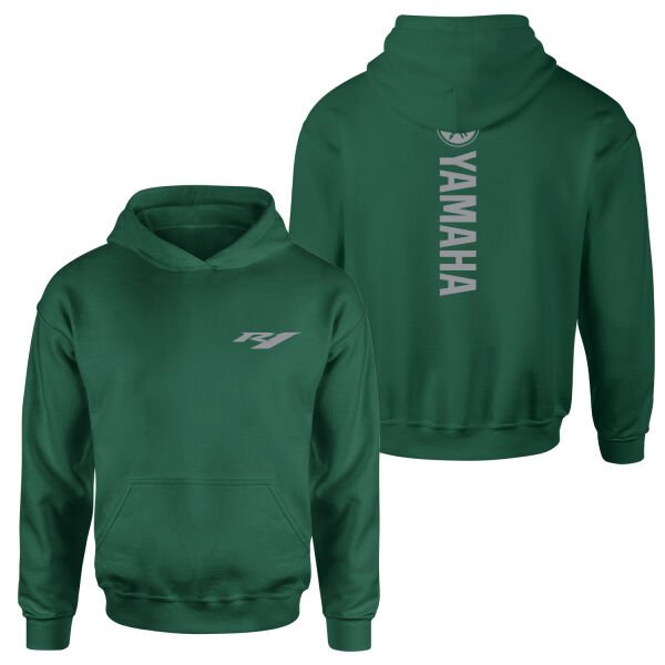 Yamaha R1 Hoodie XL - Nefti Yeşili