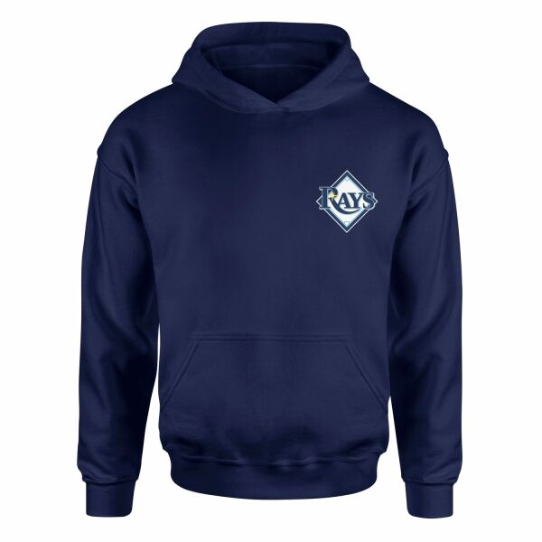 Tampa Bay Rays Hoodie XL - İndigo Mavisi