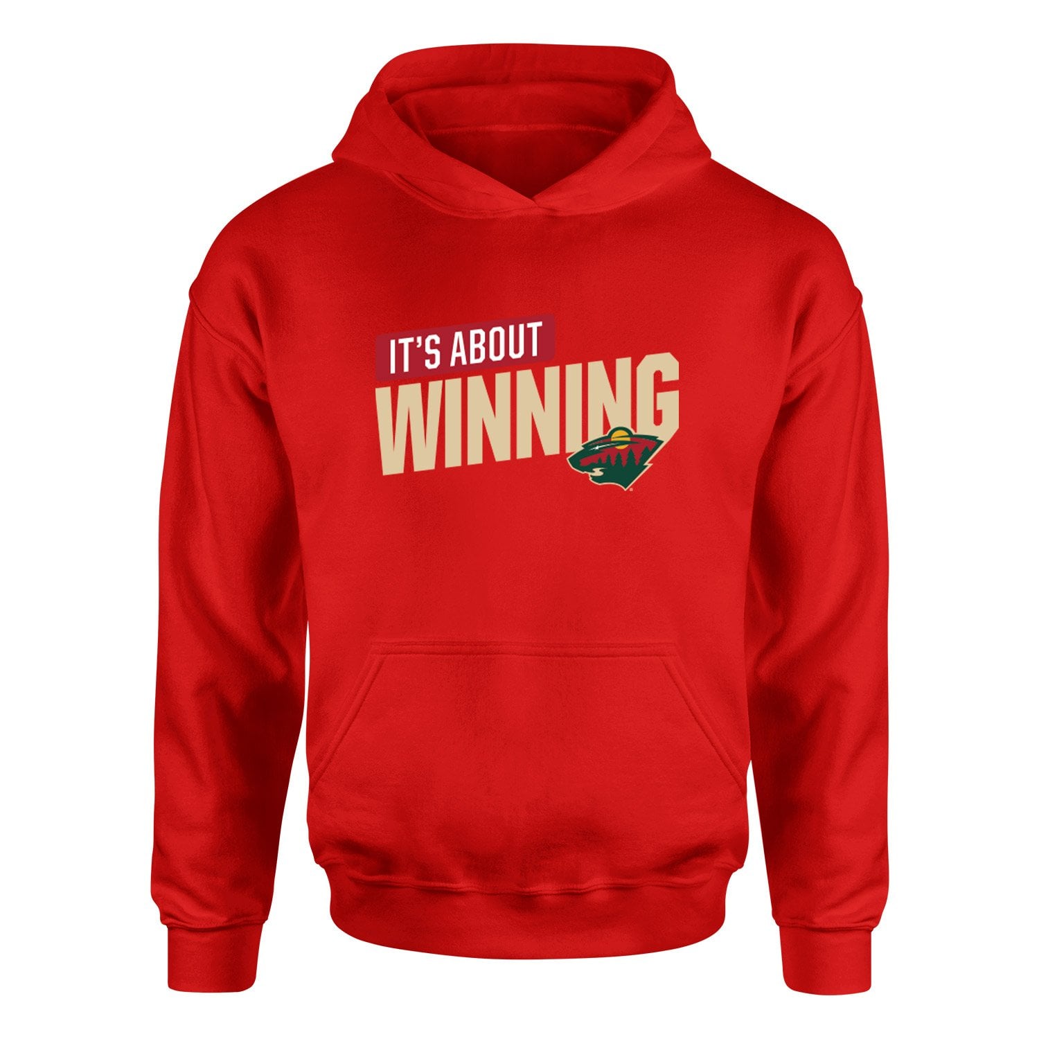 Minnesota Wild W Hoodie M - Kırmızı