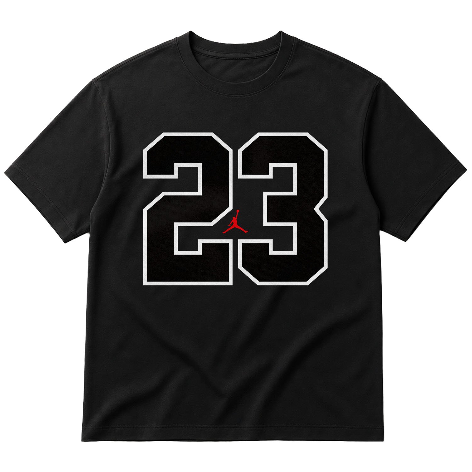 Air Jordan 23 Oversize Tişört S - Siyah