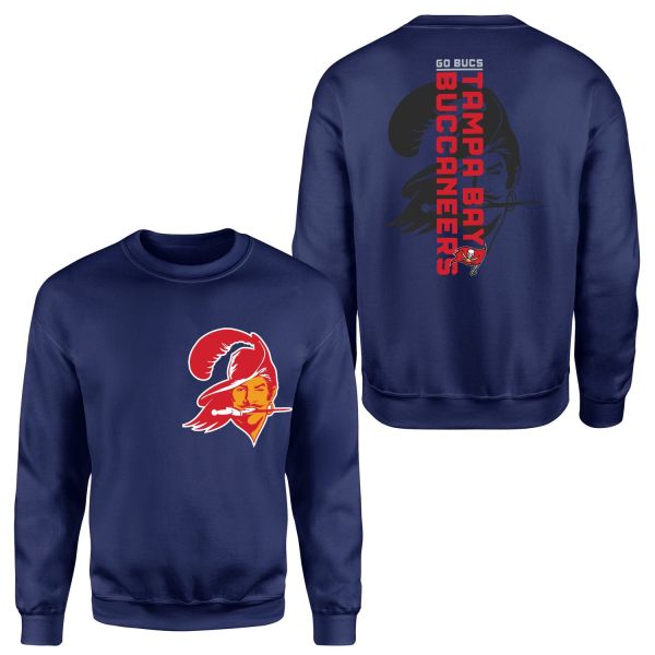 Tampa Bay Buccaneers GO BUCS SE Edition Sweatshirt L - İndigo Mavisi