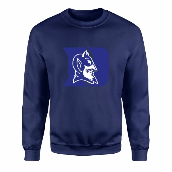 Duke Blue Devils Sweatshirt L - İndigo Mavisi