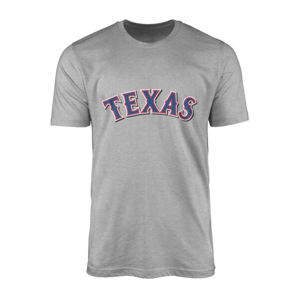 Texas Rangers Arch Tişört XL - Gri